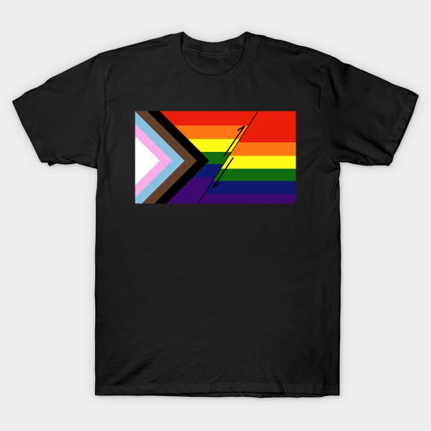 Geology Pride Flag T-Shirt by stermitkermit